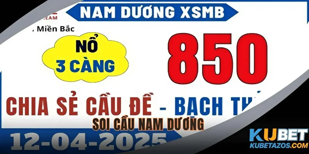 Soi cầu nam dương KUBET